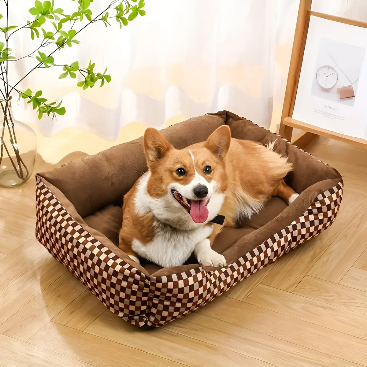 Luxury Orthopedic Plush Pet Bed - PlushNest