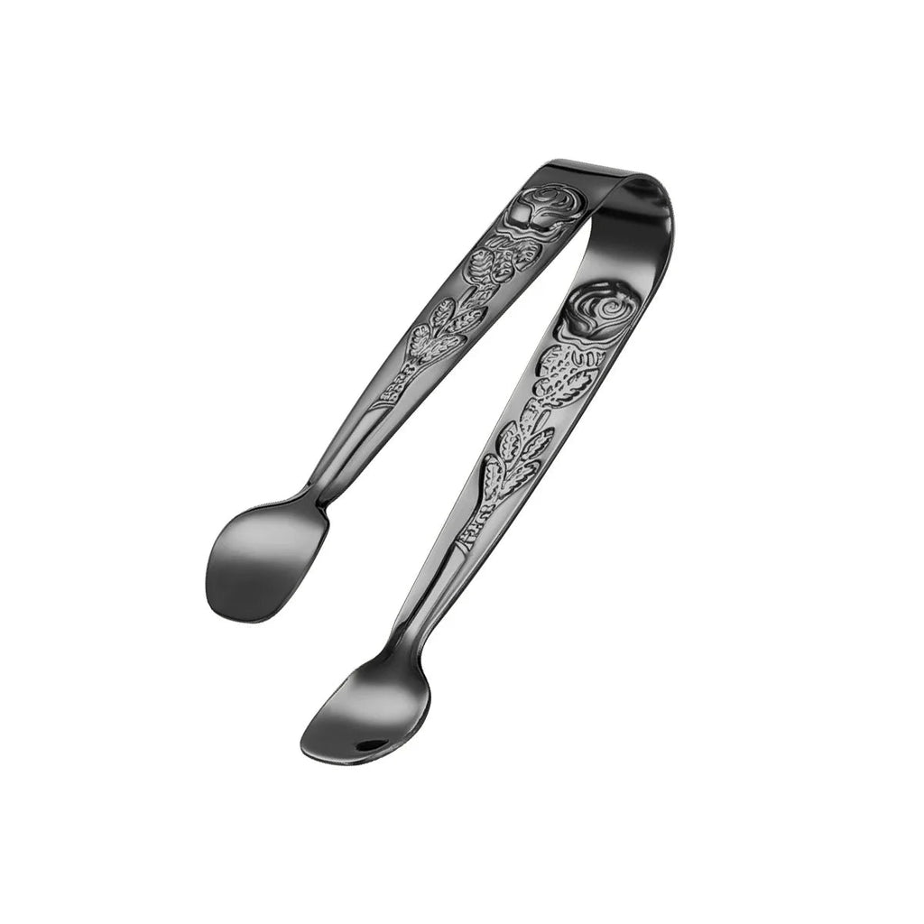 Luxury Stainless Steel Ice Cube Clip Small Sugar Fruit Kitchen Tong