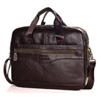 Luxury Stylish Leather Laptop Bag - Victor