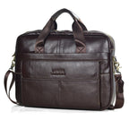 Luxury Stylish Leather Laptop Bag - Victor