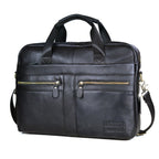 Luxury Stylish Leather Laptop Bag - Victor
