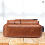 LeatherLux Elegant Leather Shoulder Bag | High-Quality Design | Practical & Stylish for Everyday & Office