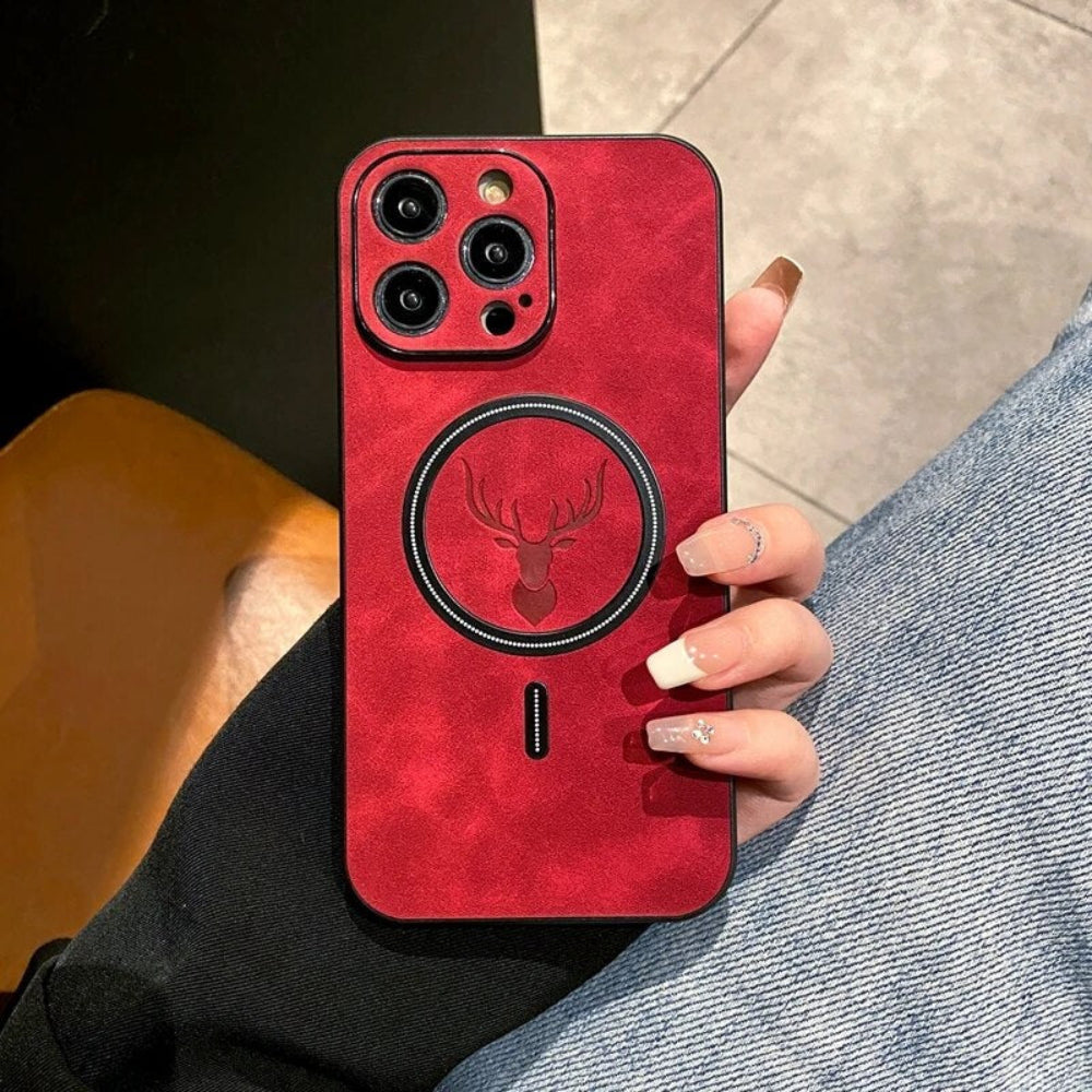 Leather Magnetic Protective Phone Case