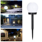 Energy-efficient and stylish garden lighting with automatic light control