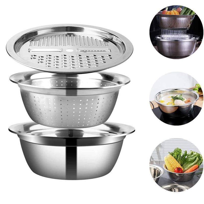 Master Chop - Stylish 3-in-1 Cutting Drawer made of stainless steel