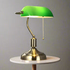 GlassOpulence - Stylish European Table Lamp