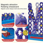 Rotating Four in a Row Game - Fun for Young and Old