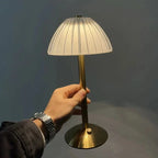 Crystal Rechargeable LED Cordless Table Lamp