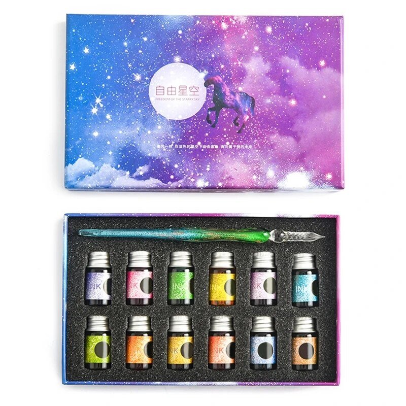 Crystal ink - Reinvented calligraphy - Mastering the art - Crystal Shine