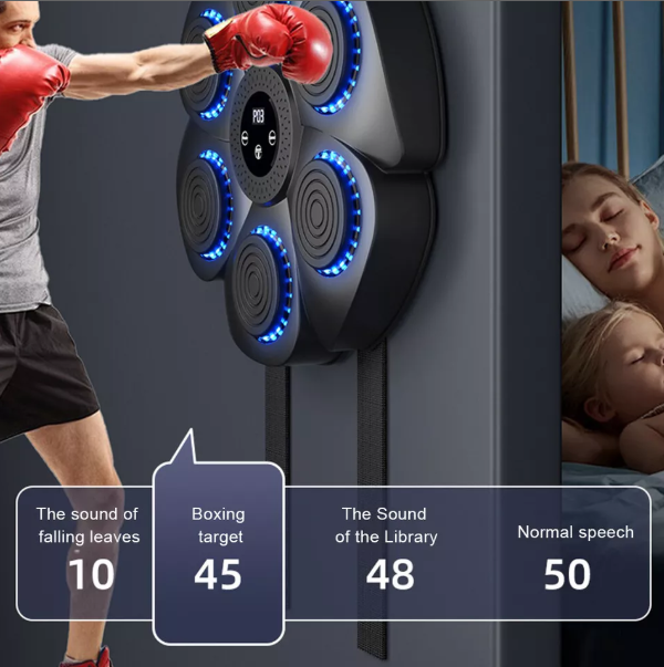 Music Boxing Pad with Targeting Features