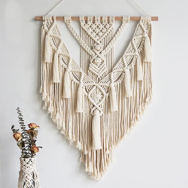 Bohemian Macrame Wall Tapestry