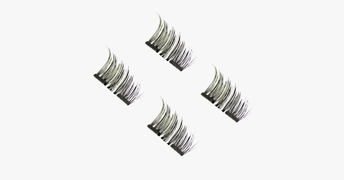 3D Reusable Magnetic Eyelashes – Make Your Eyelashes Spectacular (2 Pack)