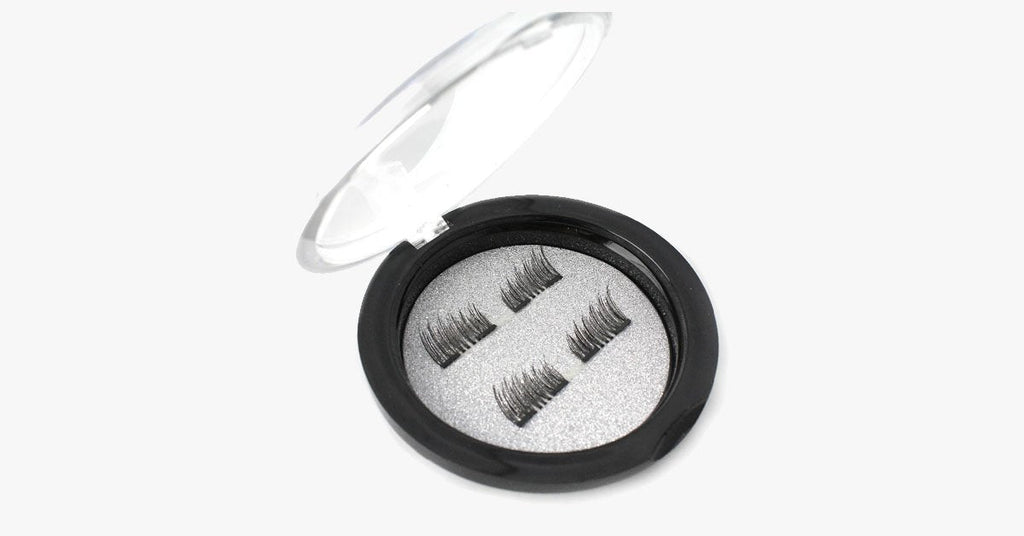 3D Reusable Magnetic Eyelashes – Make Your Eyelashes Spectacular (2 Pack)