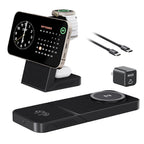 LuxCharge Elite Wireless Hub | 3-in-1 fast charging solution for seamless convenience