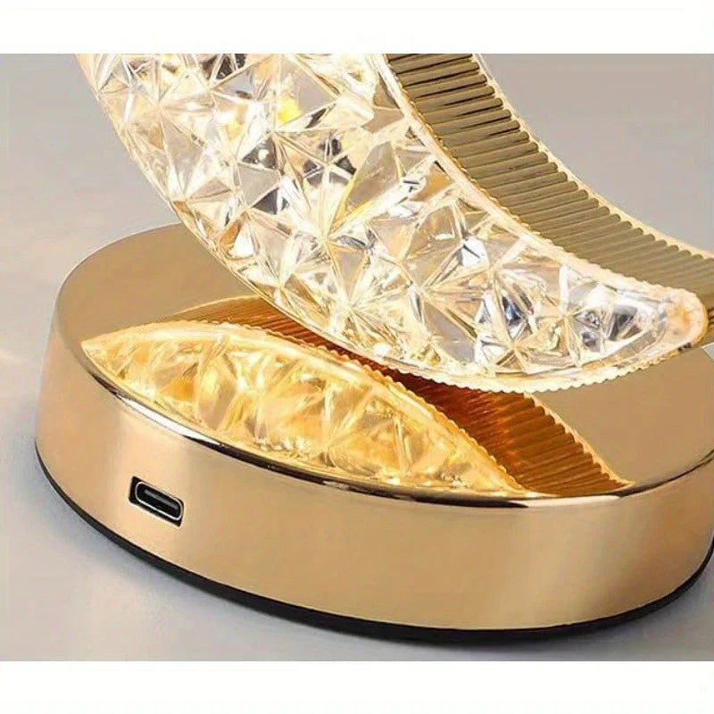Magical Crystal Table Lamp with Dimming Function - Celestia