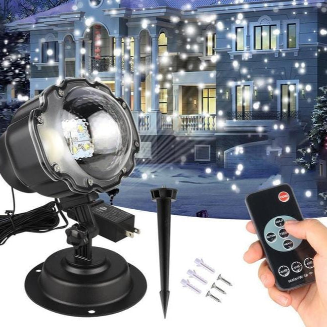 Christmas Decorations Outdoor Snow Projector Light