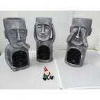 MAGICAL TRIO – Solar Resin Garden Statues for Enchanting Outdoor Atmosphere