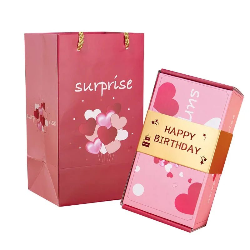 LumiAura Surprise Gift Box | Elegant pop-up memory box for birthdays, anniversaries & celebrations