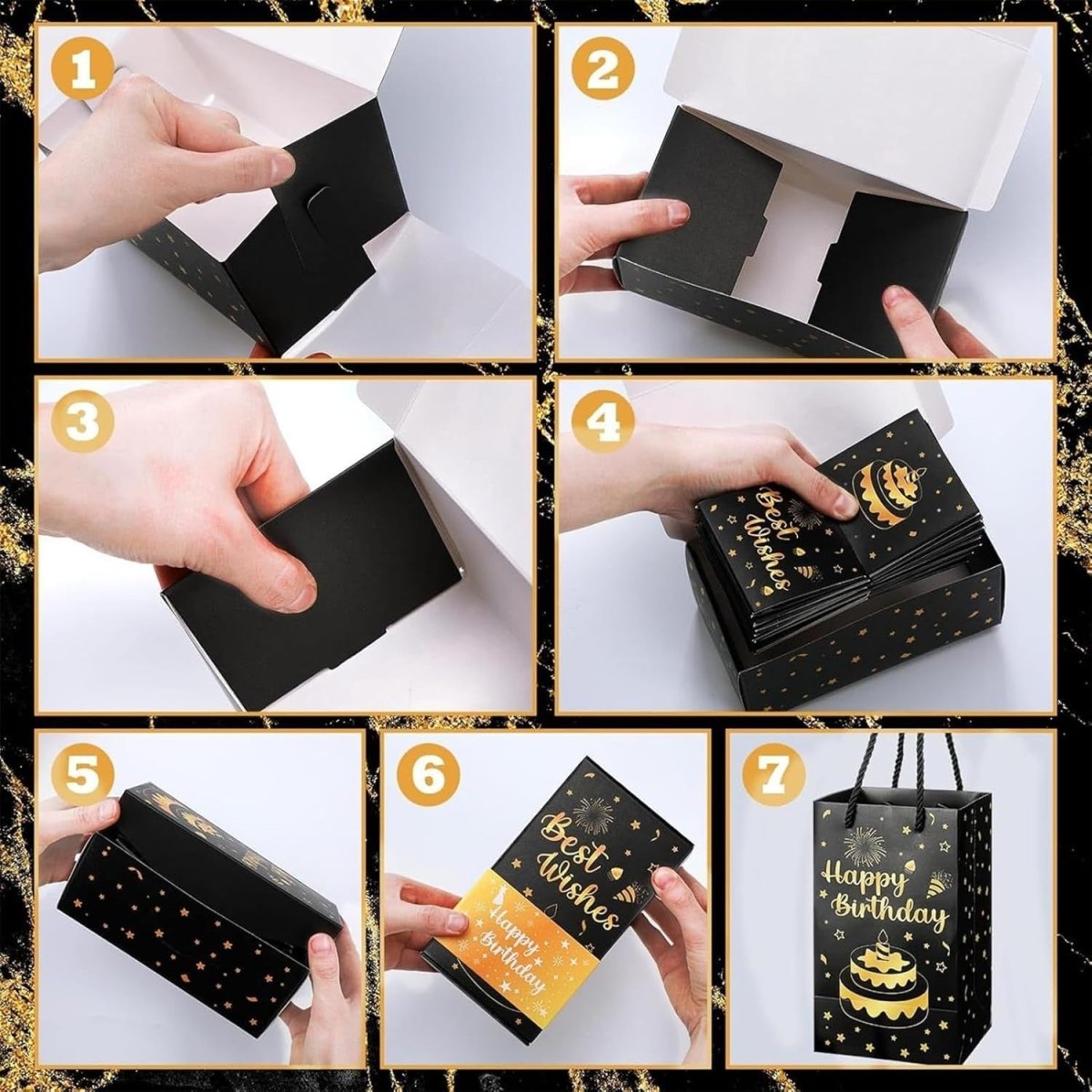 LumiAura Surprise Gift Box | Elegant pop-up memory box for birthdays, anniversaries & celebrations