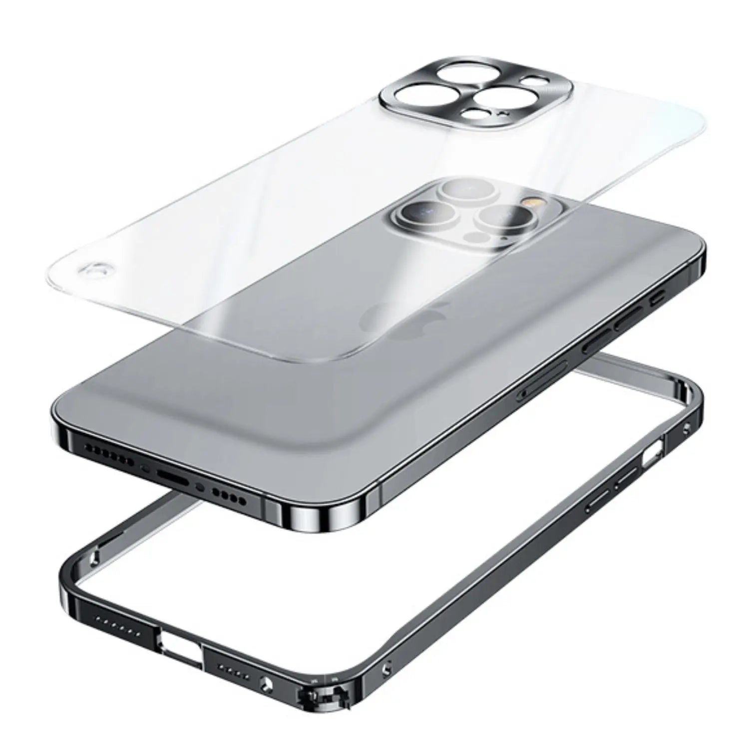 Metal Luxury MagSafe Case for iPhone Pro Max - Slim and Stylish Design with Maximum Protection