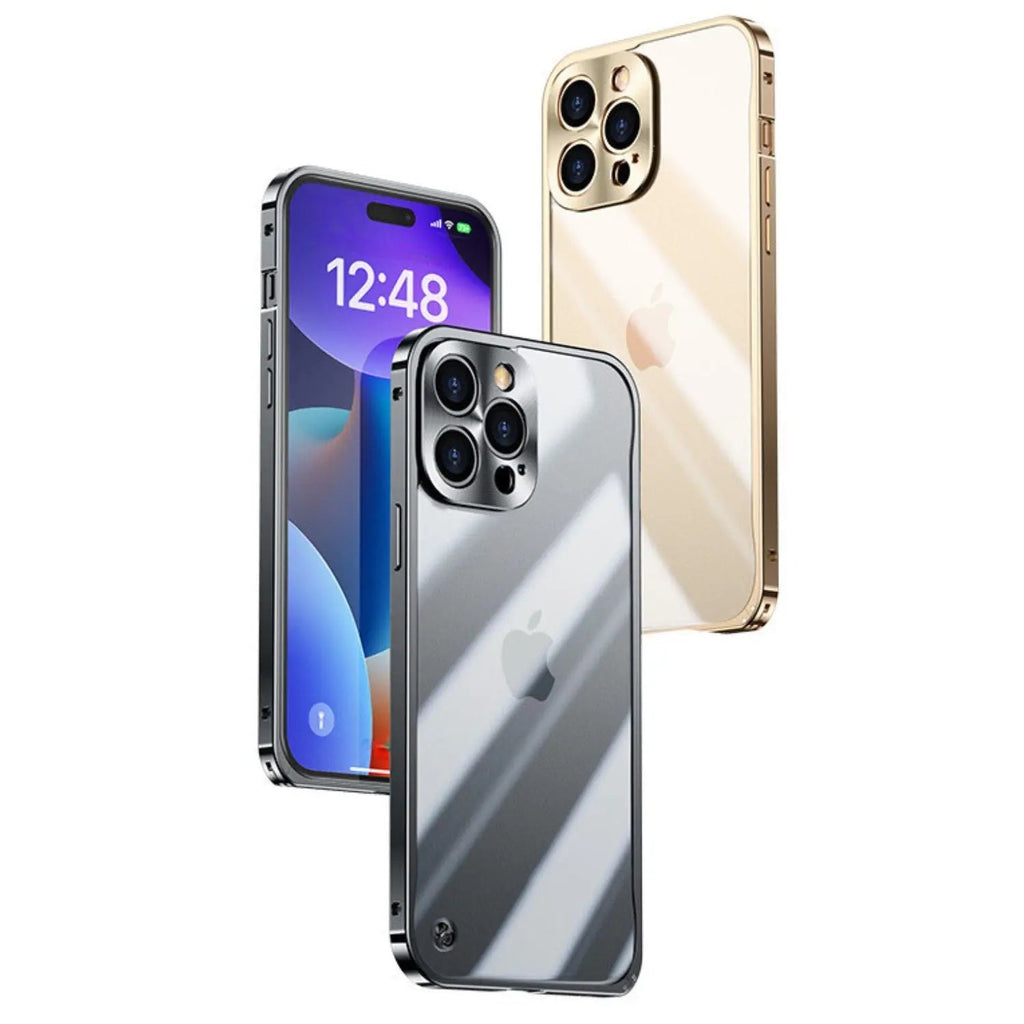 Metal Luxury MagSafe Case for iPhone Pro Max - Slim and Stylish Design with Maximum Protection