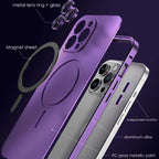 Phone Case Magnetic Metal MagSafe Compatible Cover