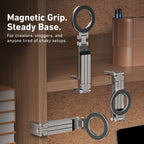 Phone Holder Stand with Magnetic Aluminium Base