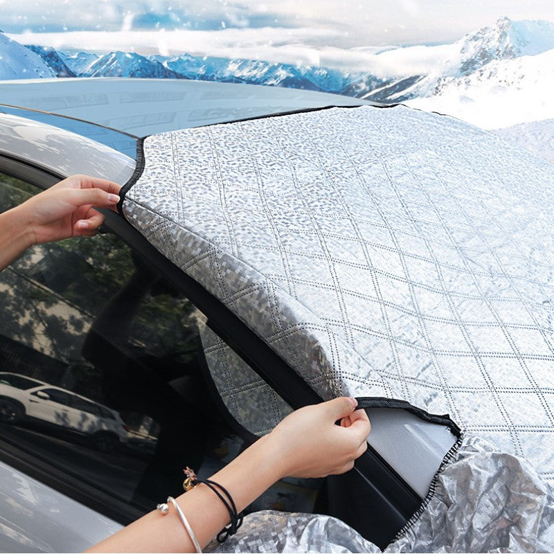 WinterGrip Magnetic Car Cover against Snow and Frost