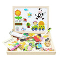 Magnidraw Duo – Double-Sided Magnetic and Chalk Drawing Board for Kids – Creative Learning and Play