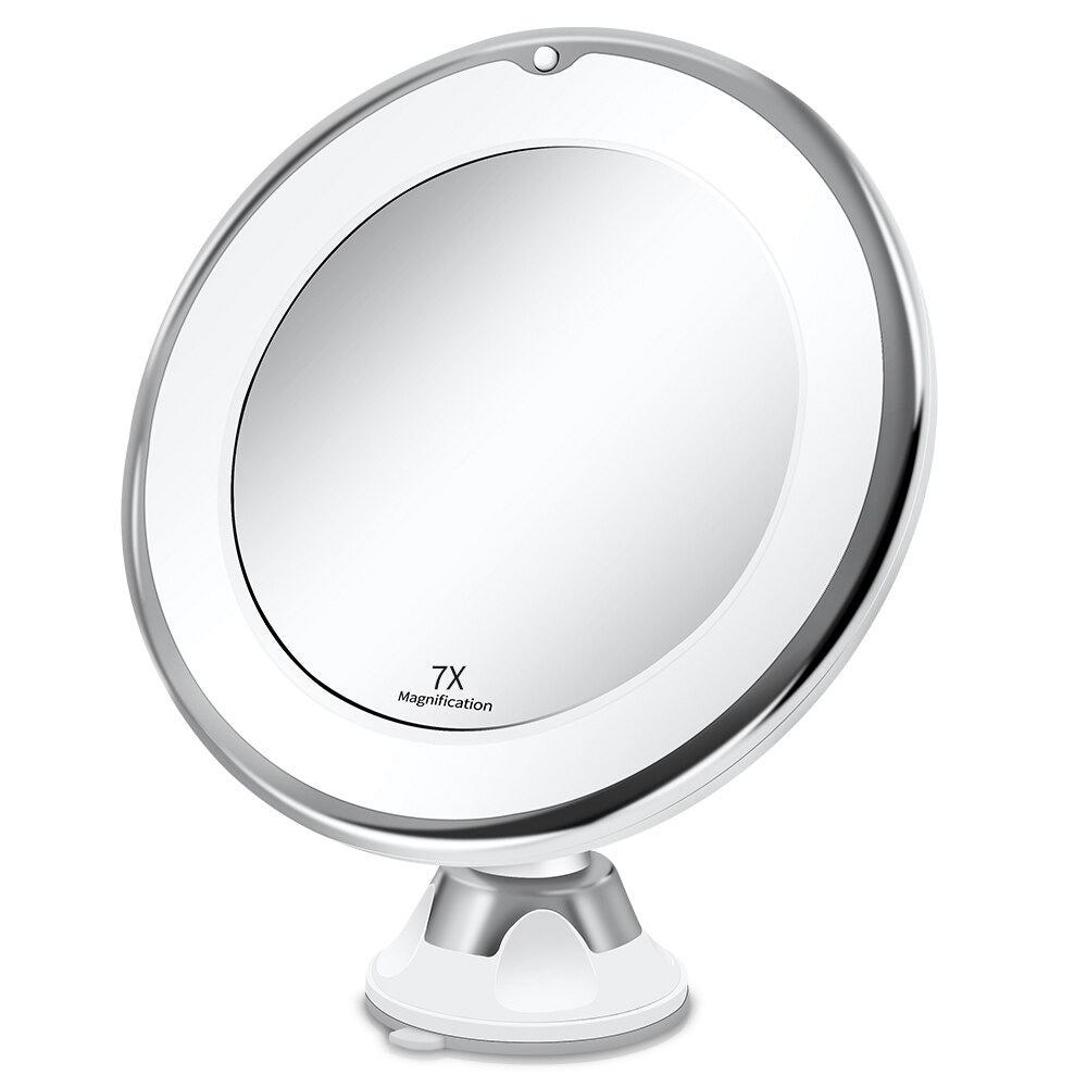Cosmetic mirror with lighting – LED makeup mirror with magnification function