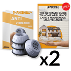 Anti-Vibration Pads | Dampens noise and vibrations of the washing machine