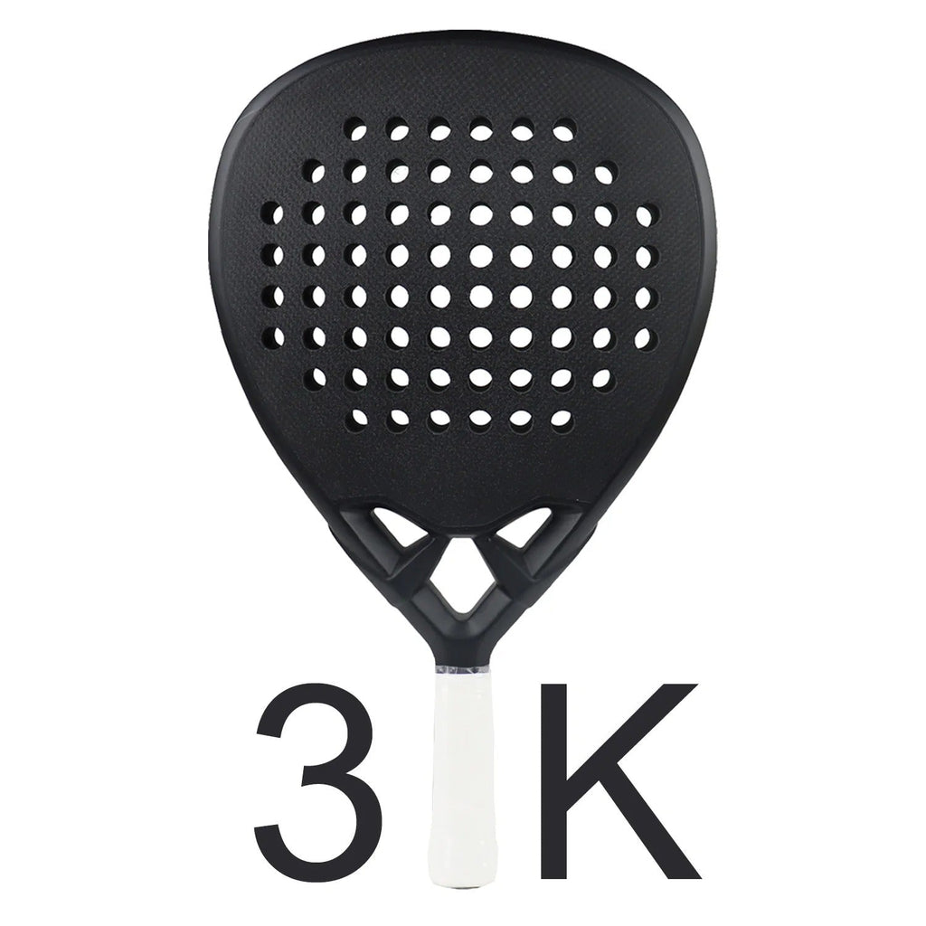 Carbon Fiber Padel Racket with EVA Soft Core - High-Performance Paddle for Training &amp; Match Play