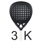 Carbon Fiber Padel Racket with EVA Soft Core - High-Performance Paddle for Training &amp; Match Play