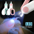 Professional Nail Clipper for Pets with Integrated Light