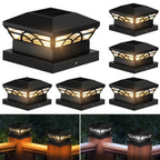 Peake Solar Post Cap Light - Durable Outdoor Solar Post Lights for Fence Posts