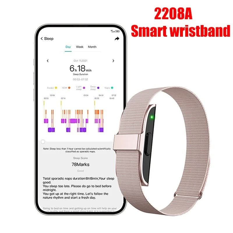 IP68 fitness tracker with heart rate & O2 measurement