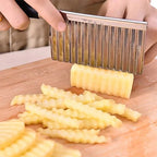 Stainless Steel Vegetable Knife – Wavy Knife for Fries & Vegetables