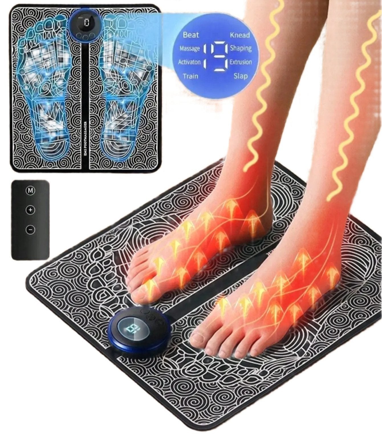 Regenerating EMS Foot Massager – Relaxation and Pain Relief for Your Feet