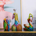 NordArt - Colorful abstract sculpture