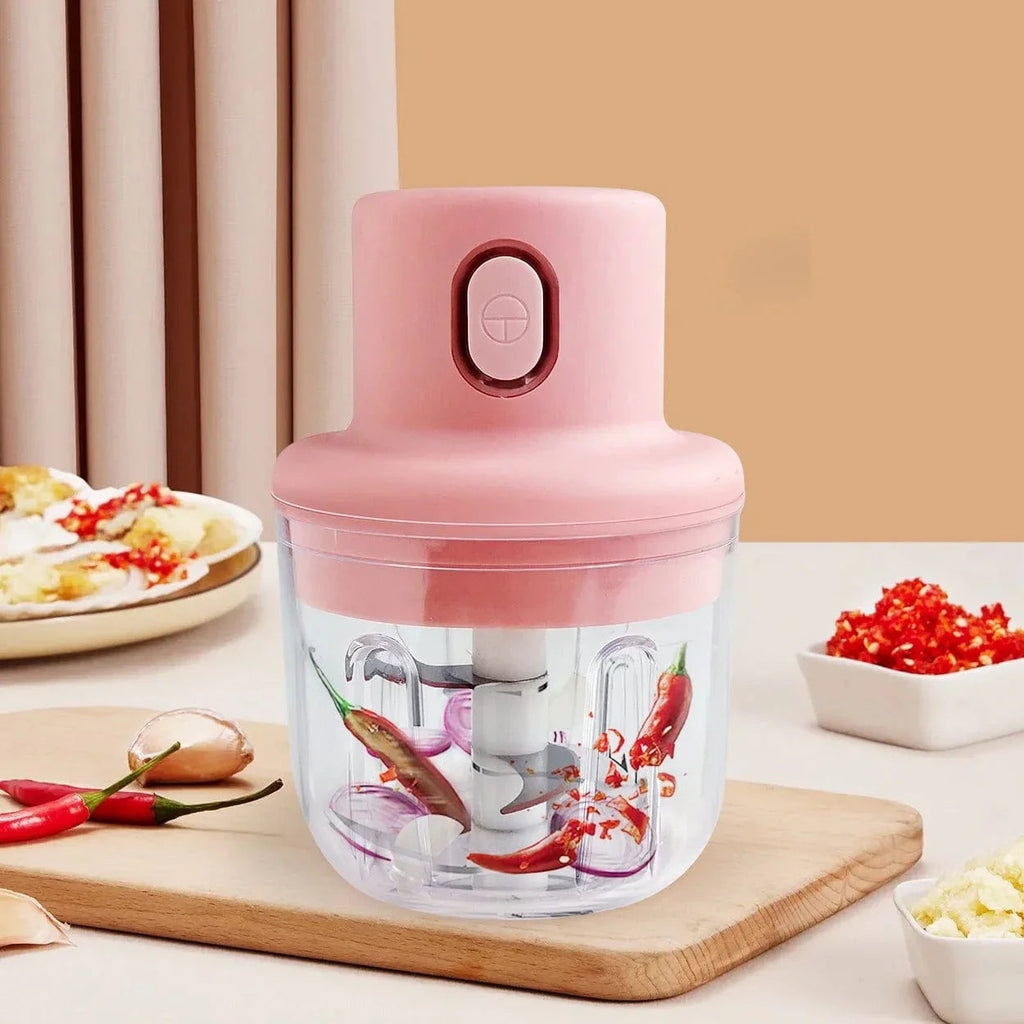 Wireless Food Chopper – Compact Mini Chopper for Spices and Vegetables