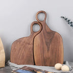 Wooden Cutting Boards Made of Walnut Ideal for Slicing and Serving