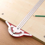Multifunctional angle ruler with scale ideal for precision work