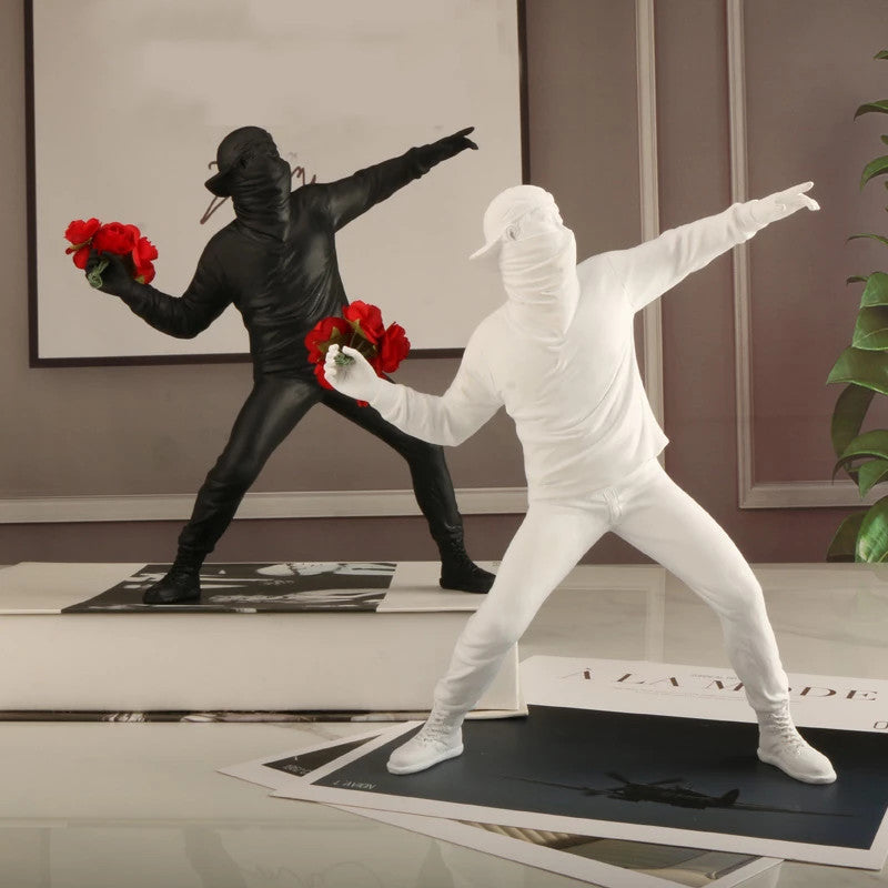 Banksy Flower Vandal