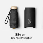 Foldable Mini Umbrella Solara – Compact, UV protection & Wind resistant