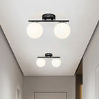 NordLux LED Glass Ceiling Light – White Globe