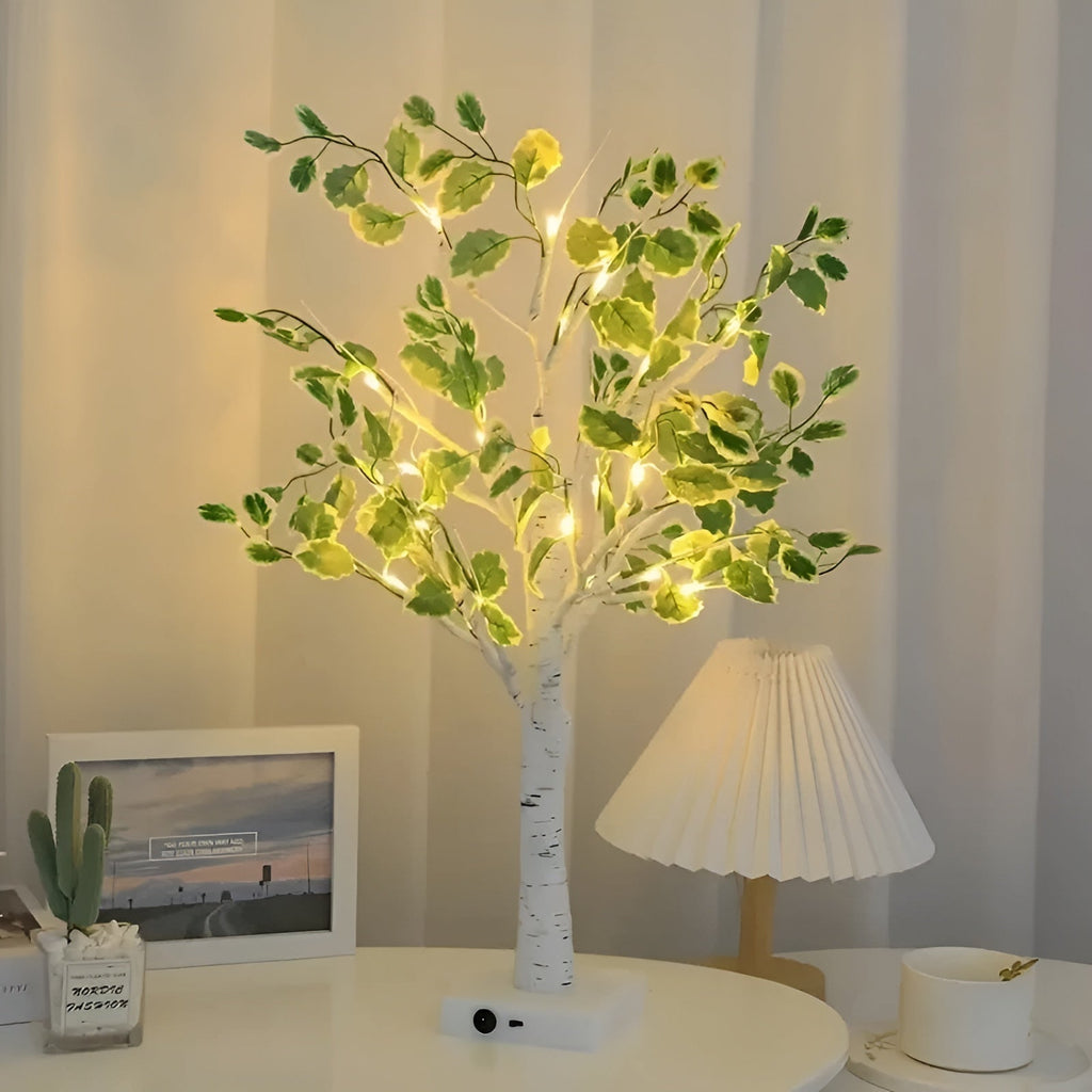 Magical BrightTree Table Lamp – Elegant Tree Design with Warm LED Light