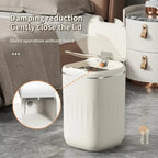 Smart Sensor Trash Bin with UV Light – Automatic Touchless Wastebasket with Lid & Odor Control for Kitchen, Bathroom & Home Hygiene