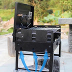 Foldable steel garden barbecue for camping & garden