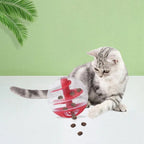 Cat Lick Eating Spiral Ball