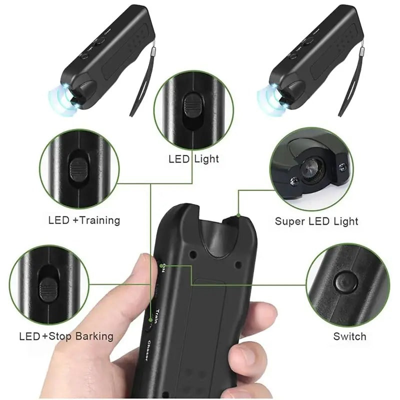 Portable Ultrasonic Deterrent for Reliable Protection!